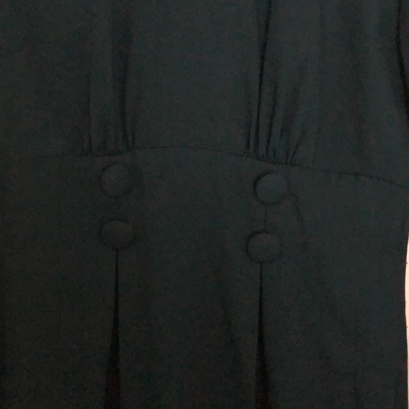 Vintage Hearts brand emerald dress. Size 4. - Picture 3 of 5